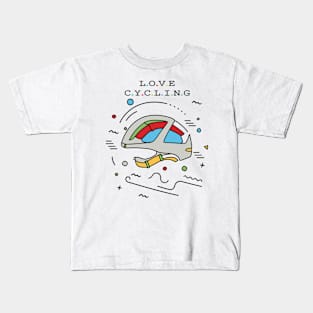 Love Cycling Kids T-Shirt